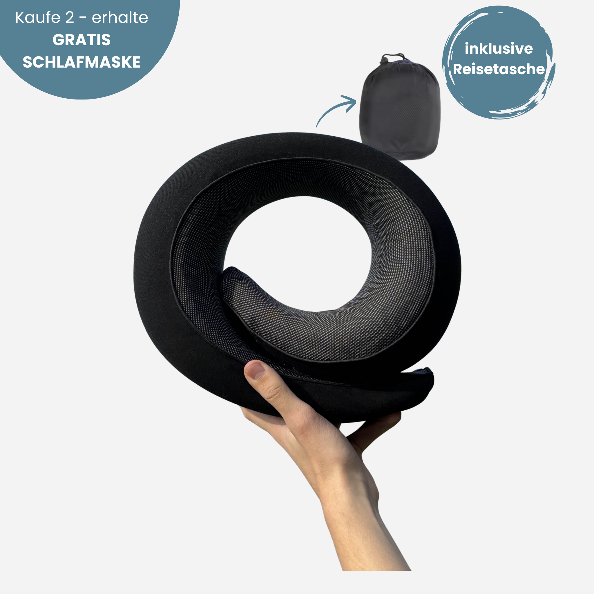 Neck Pillow Made of Memory Foam