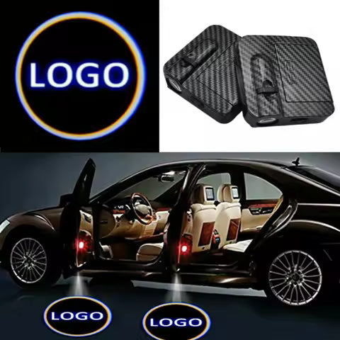 Wireless Car Door Logo Light