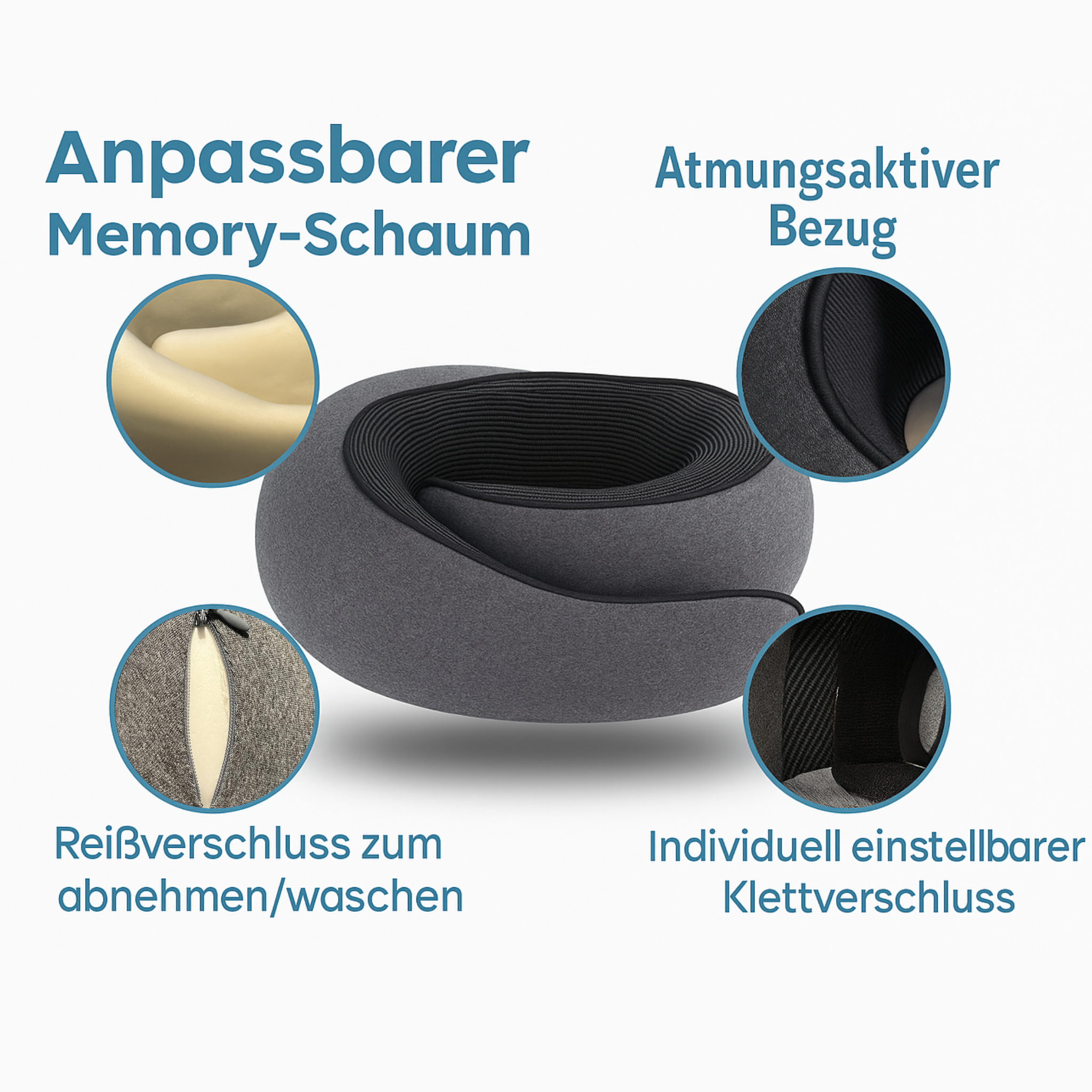 Neck Pillow Made of Memory Foam
