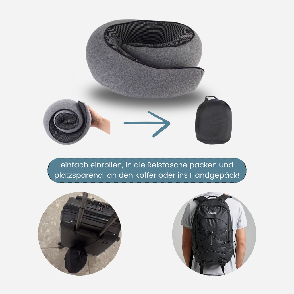 Neck Pillow Made of Memory Foam